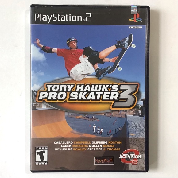 Tony Hawk’s Pro Skater 3 PS2 PlayStation 2 Video Game With Case And Manual - Picture 1 of 5